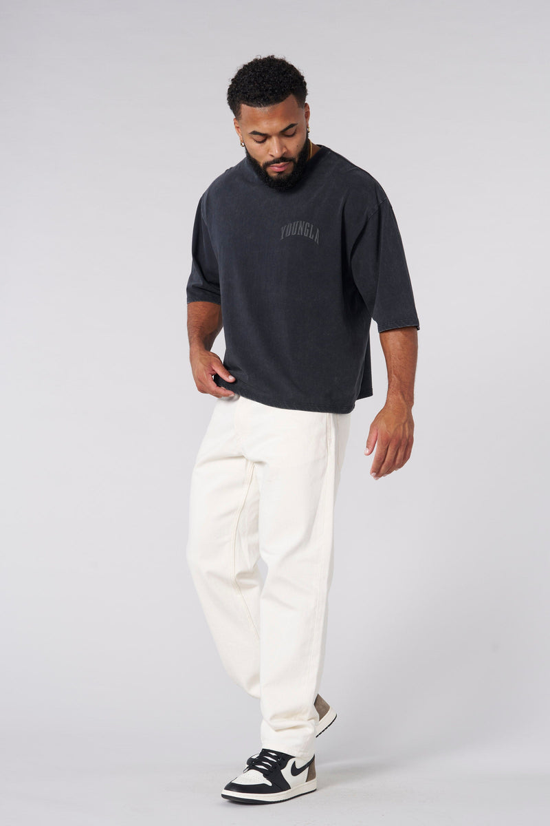 4138 Playera YoungLa Foundation Cropped Tees