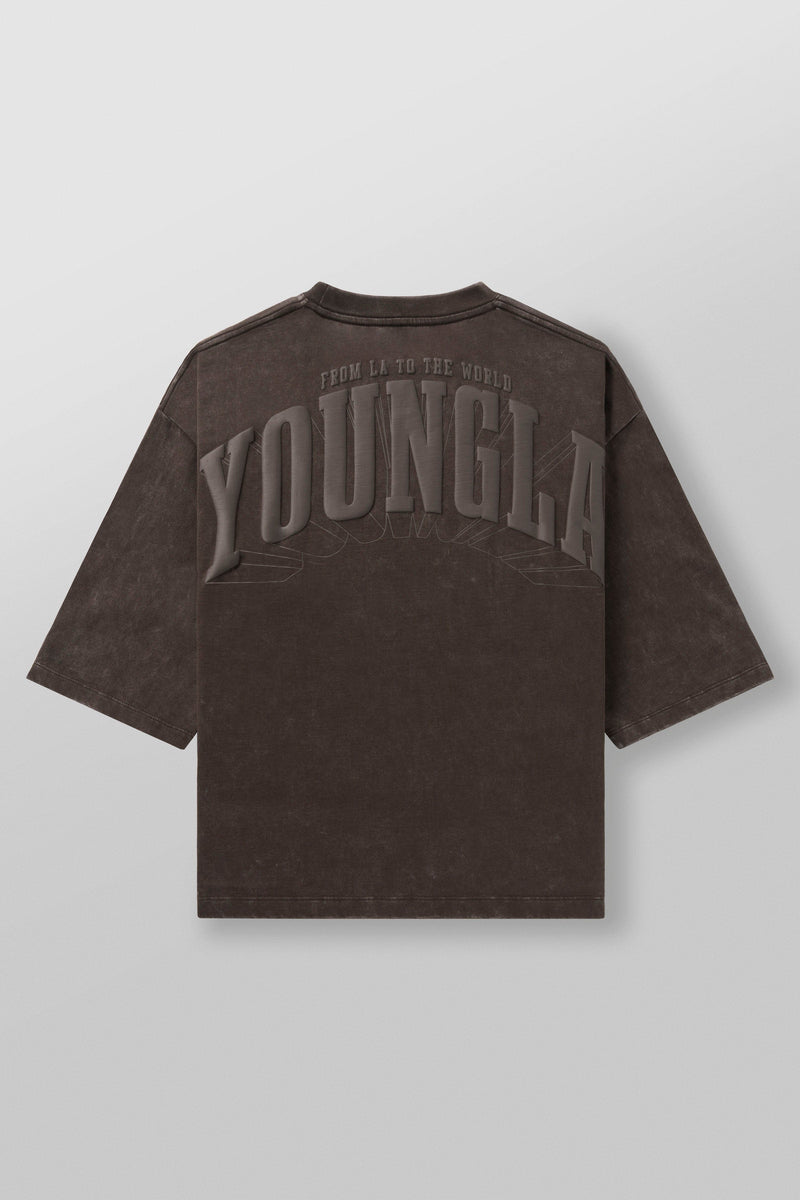 4138 Playera YoungLa Foundation Cropped Tees