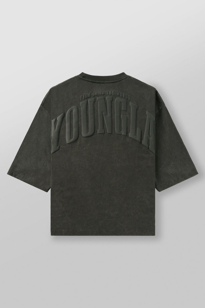 4138 Playera YoungLa Foundation Cropped Tees