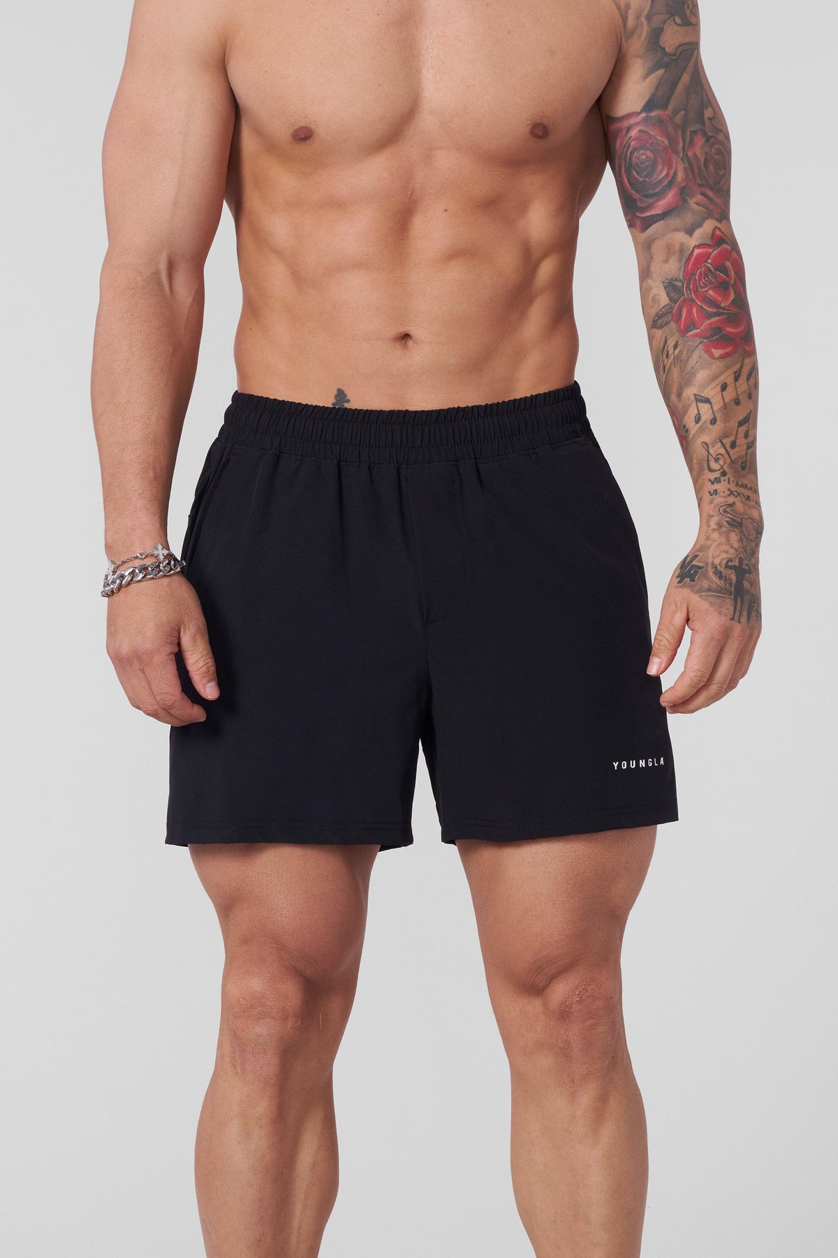 Staple Shorts 4.5" Black
