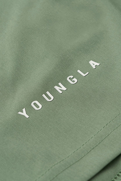 Staple Shorts 4.5" Light Green