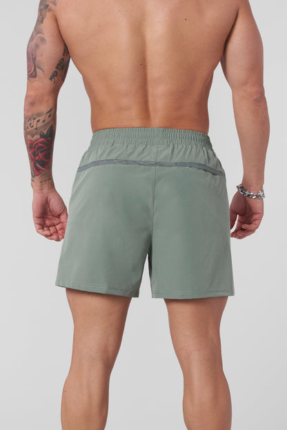 Staple Shorts 4.5" Light Green