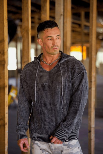 Sudadera Knit YoungLA Rave Knit Hoodies