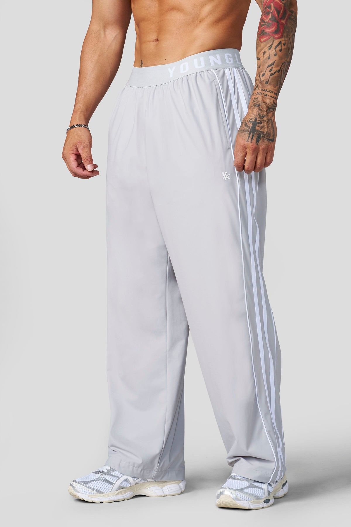 Lite Velocity Fitness Pants Light Grey