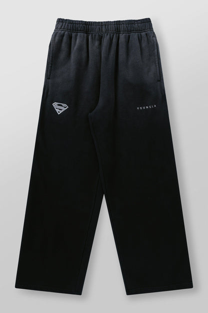 Superman Sweats Black Wash