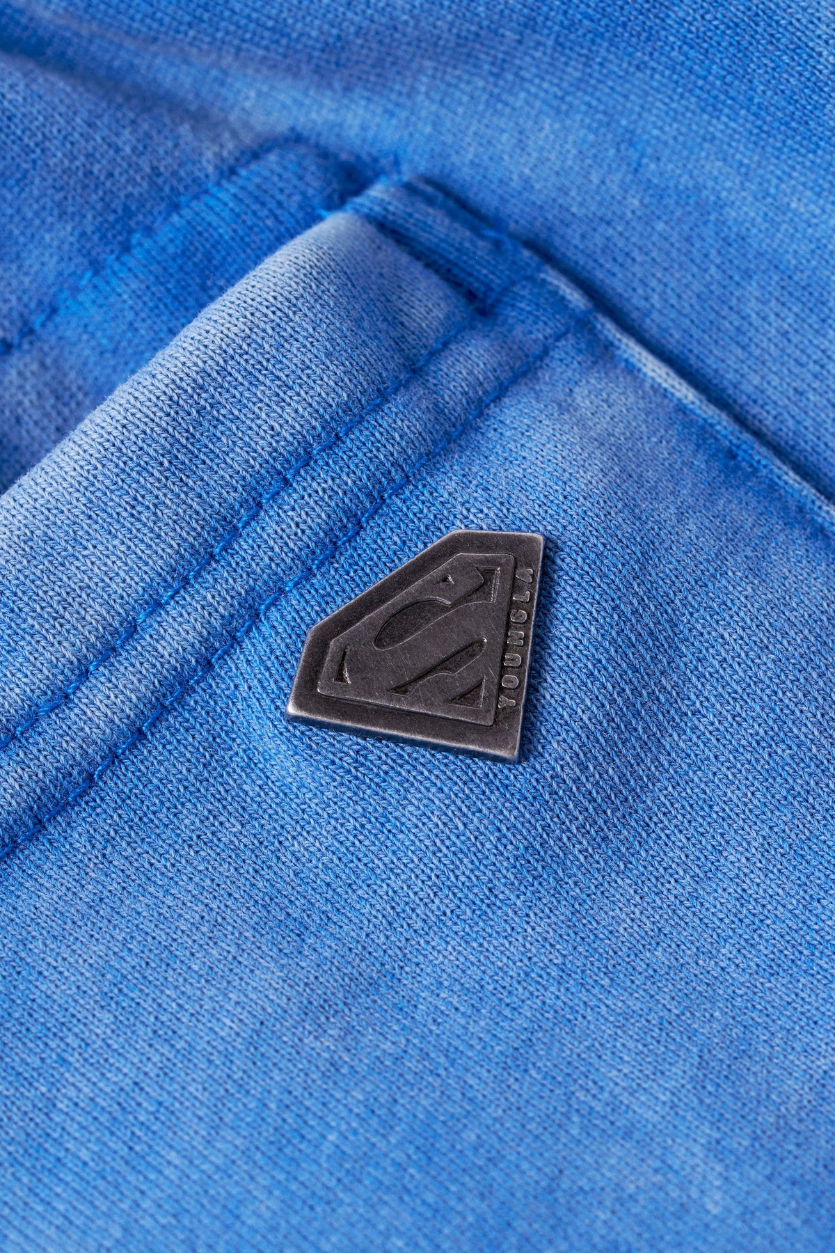 Superman Sweats Blue Wash