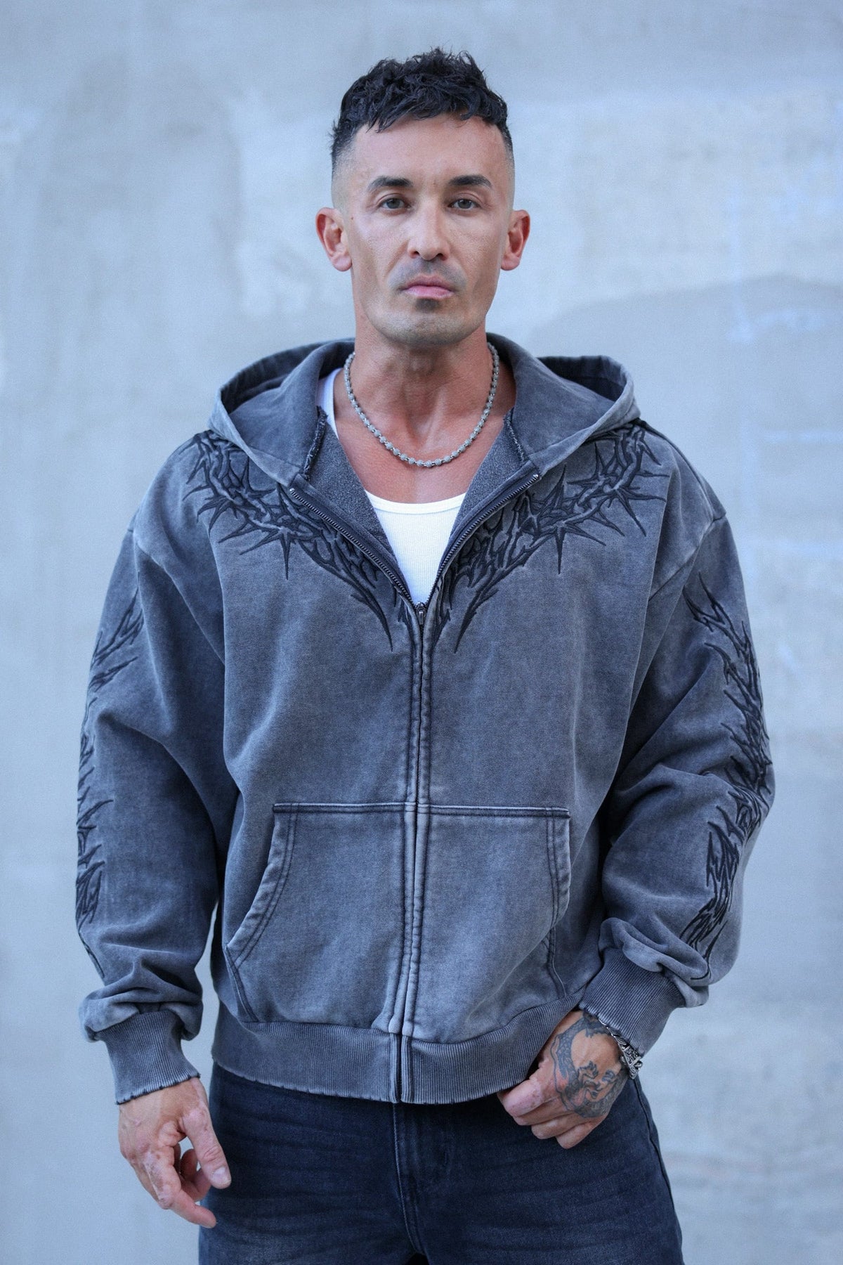 Sudadera Zip-Up YoungLA Vengeance Zip-Ups