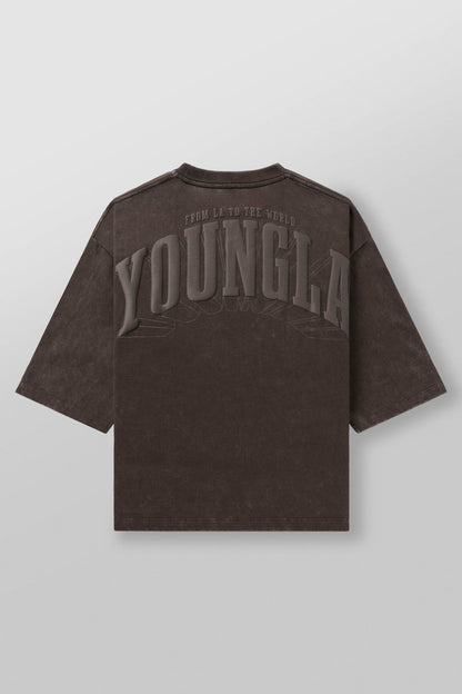4138 Playera YoungLa Foundation Cropped Tees