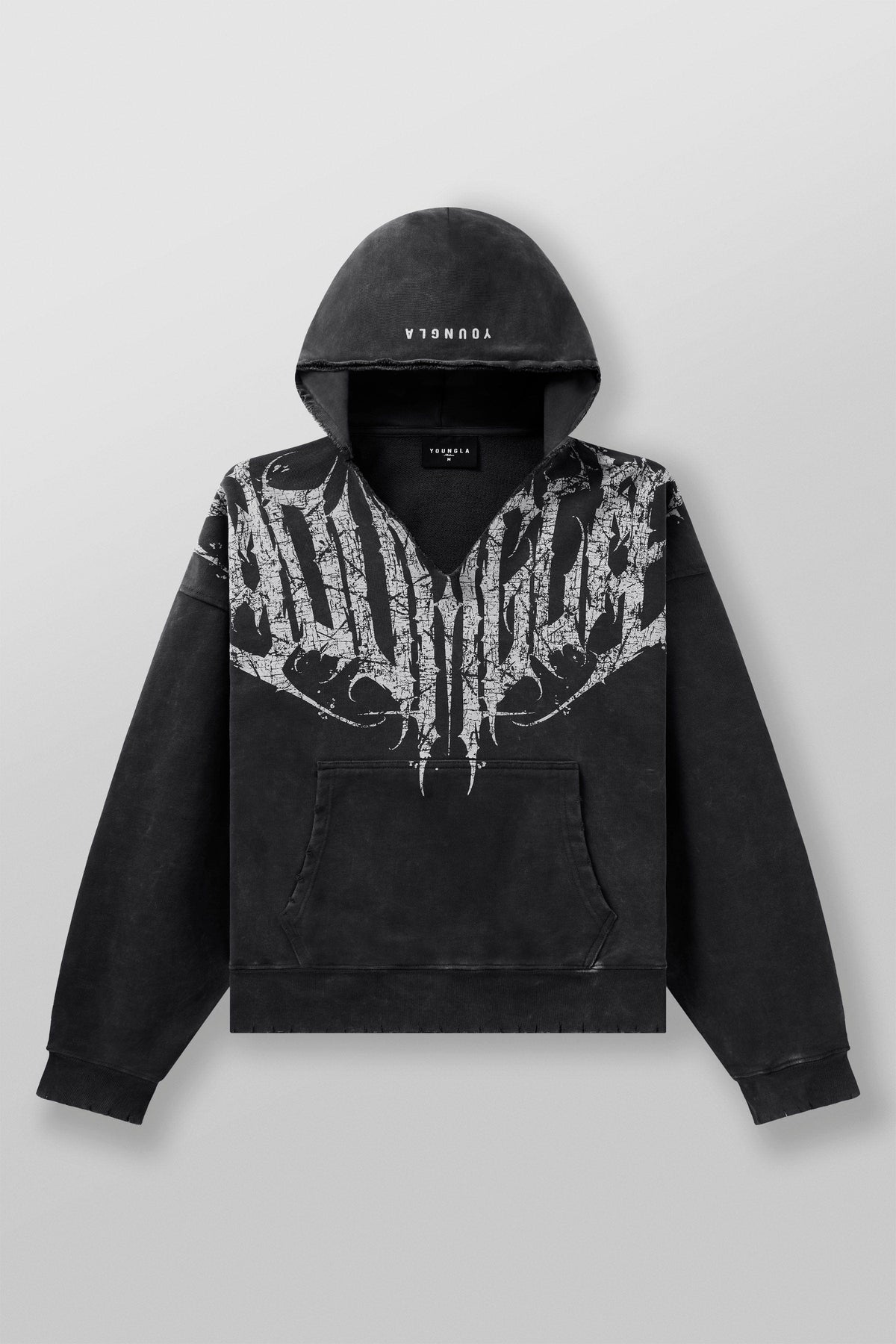Anarchy Hoodies Black Wash
