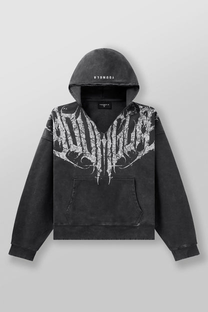 Anarchy Hoodies Charcoal Wash