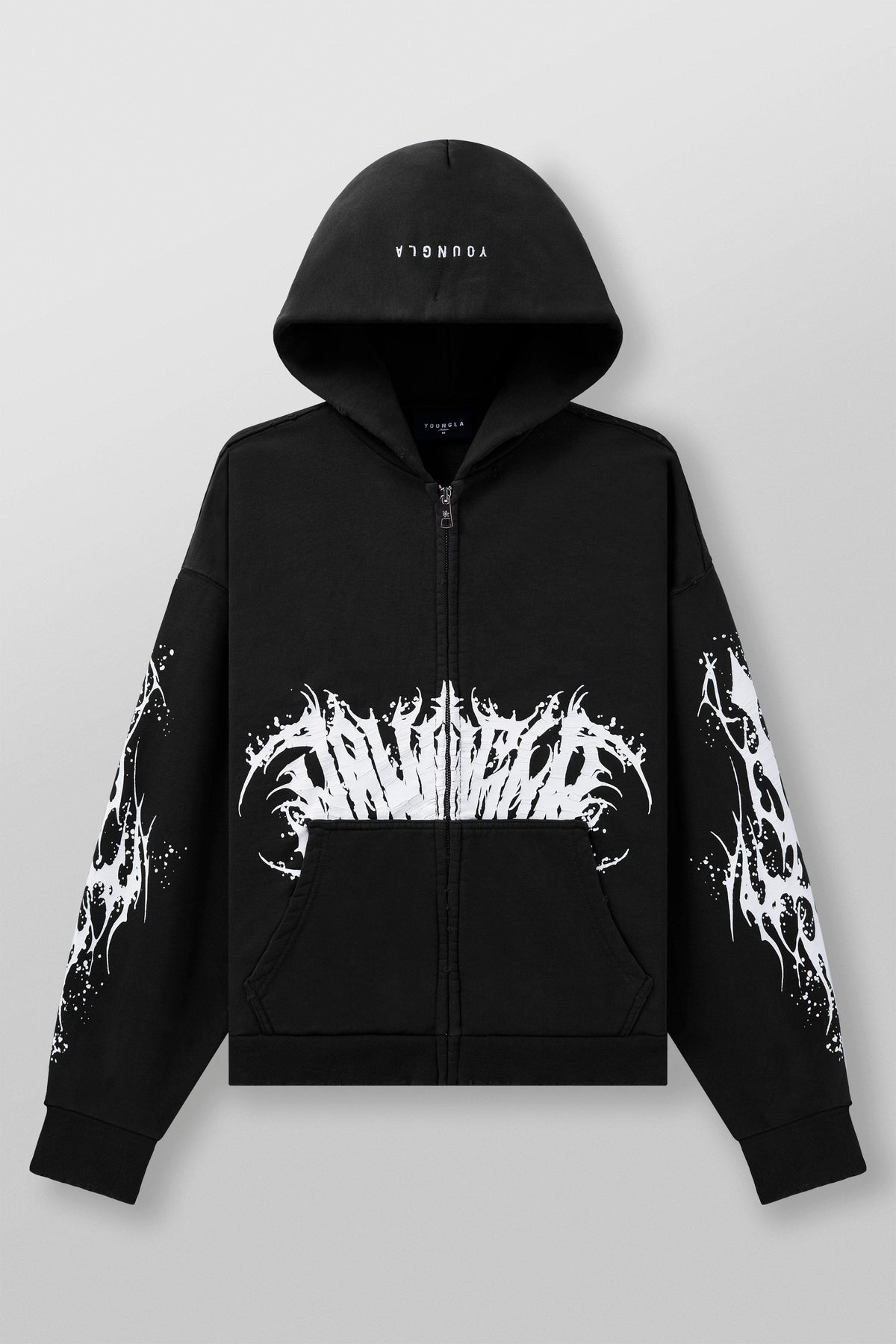 Venom Hoodies Black Wash