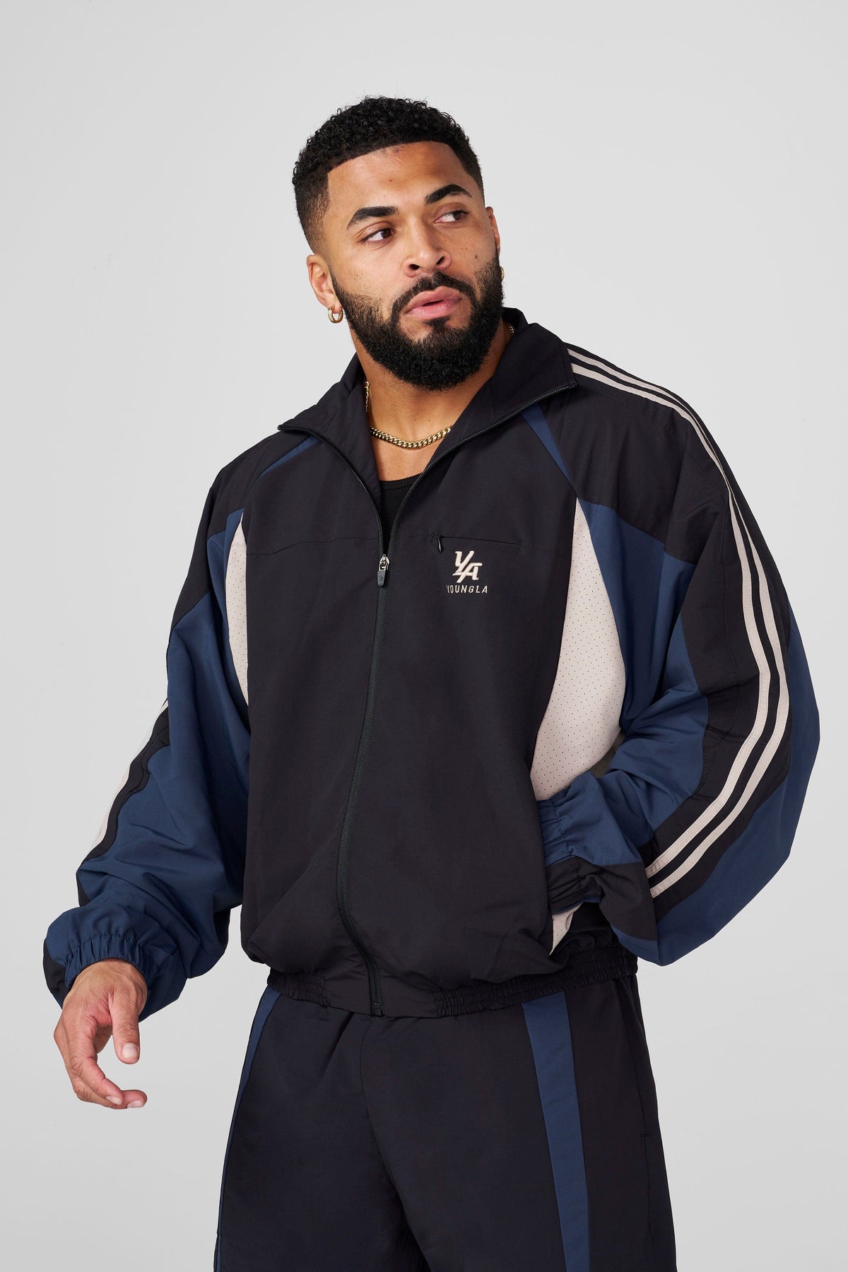 Fight Week Tracksuit Jacket Black/Navy