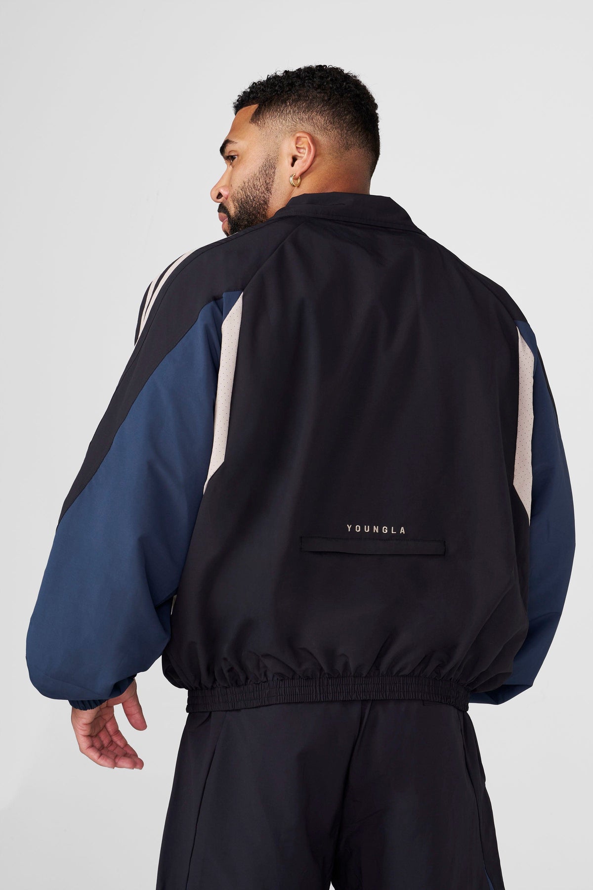 Fight Week Tracksuit Jacket Black/Navy