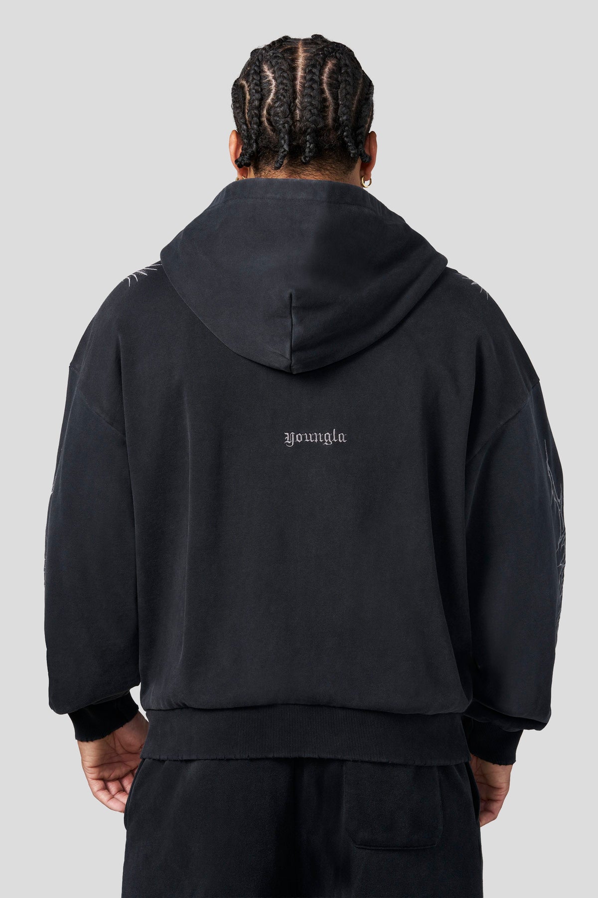 Vengeance Zip-Ups Black Wash