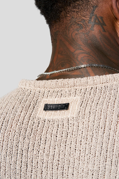 Evening Knit Longsleeves Beige