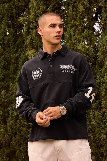 8045 - Polo Club Oversized Longsleeves