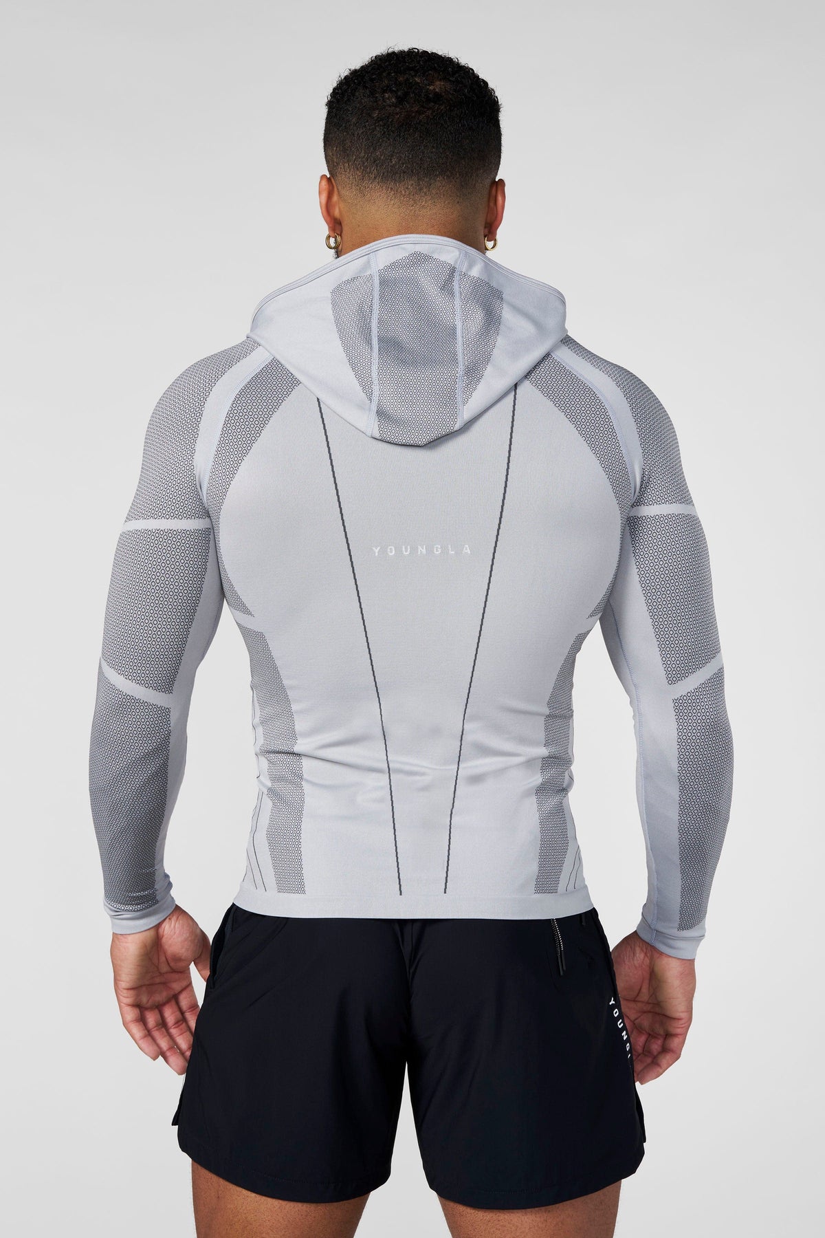 Apex Compression Zip-Ups Grey