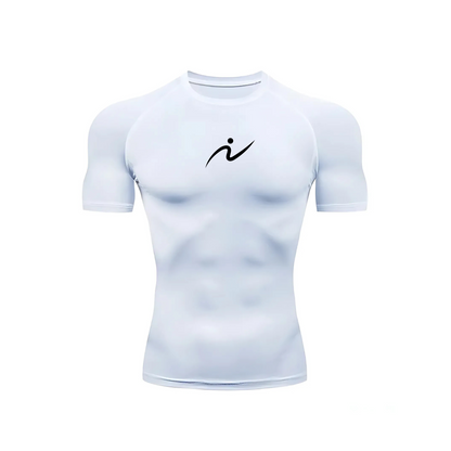 Playera De Compresión Manga Corta Anyfitness