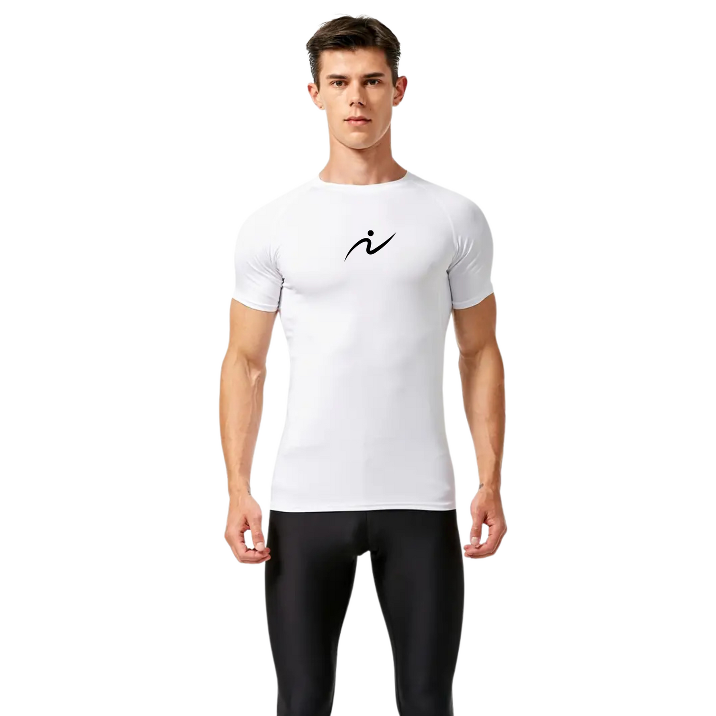 Playera De Compresión Manga Corta Anyfitness