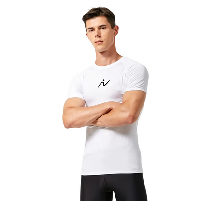 Playera De Compresión Manga Corta Anyfitness