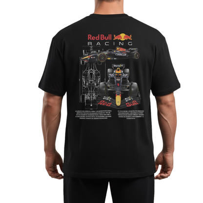 Playera Oversized Red Bull Racing F1 Checo Perez