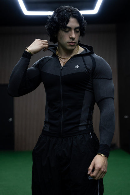 Sudadera Zip-Up de Compresión YoungLA México