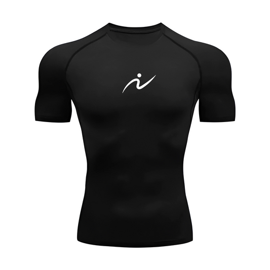 Playera De Compresión Manga Corta Anyfitness