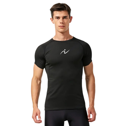 Playera De Compresión Manga Corta Anyfitness
