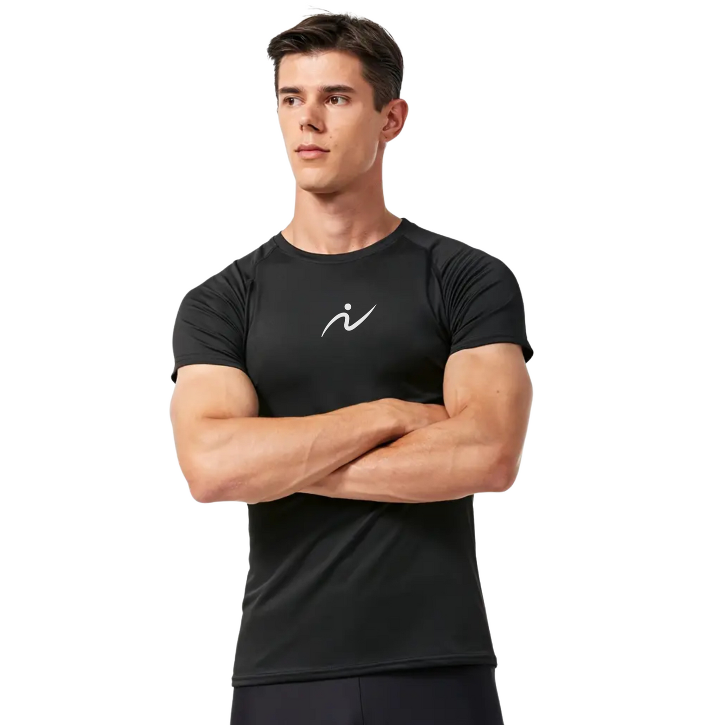 Playera De Compresión Manga Corta Anyfitness