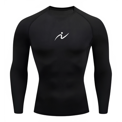 Playera De Compresión Manga Larga Anyfitness