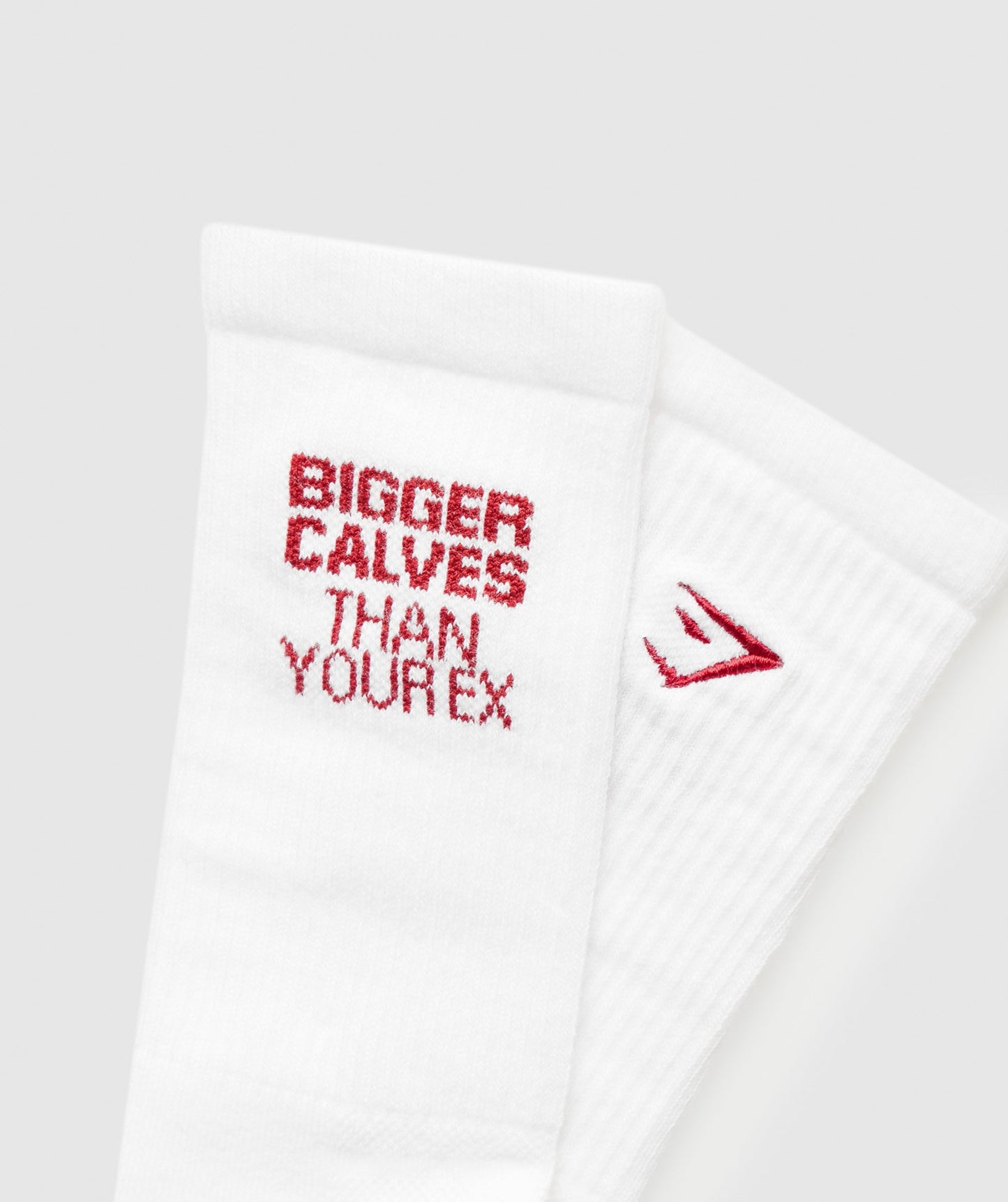 Calcetas “Bigger Calves Than Your Ex" Graphic Crew (1 Par)