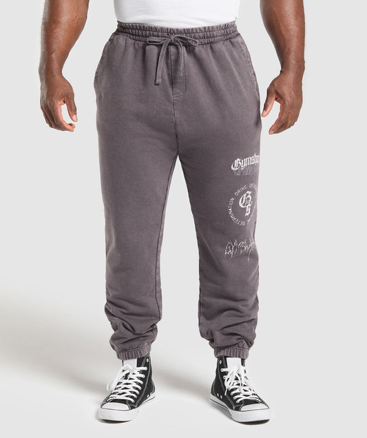 Gymshark Jogger Distressed Graphic
