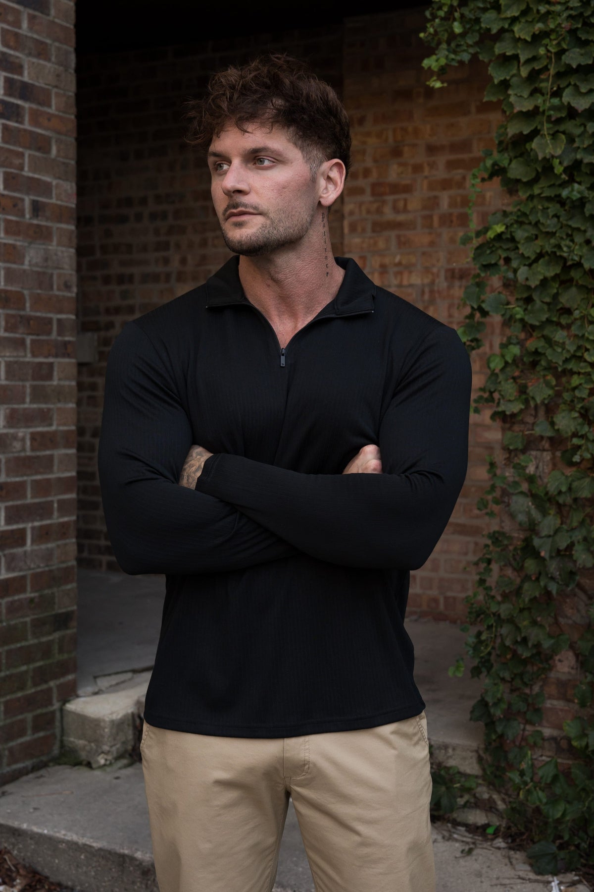 Quarter Zip YoungLA Essential Quarter Zip