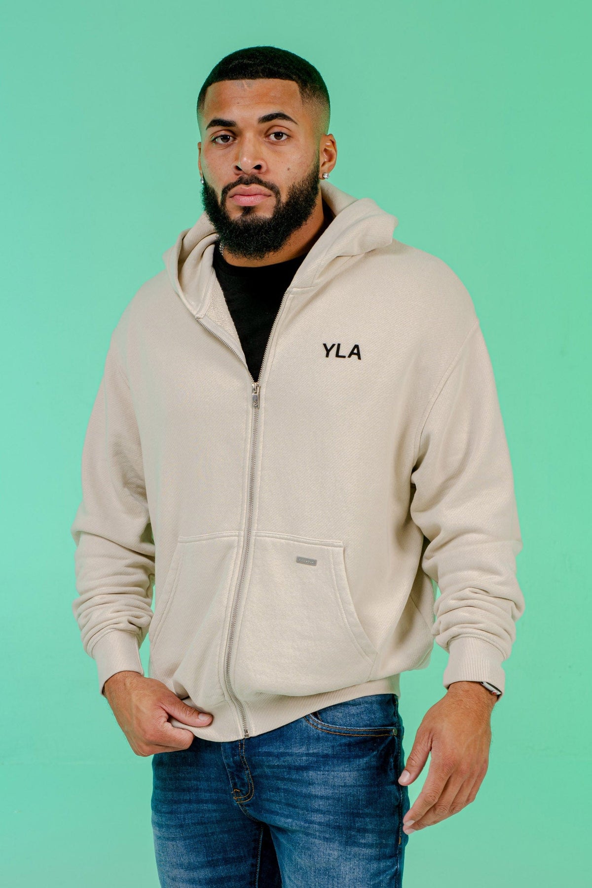 Monarch Zip-Up Hoodie YoungLA original