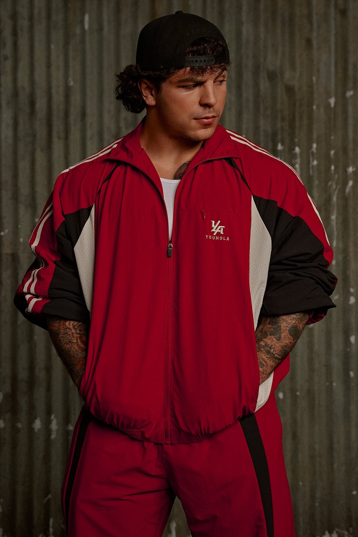 Chamarra Deportiva YoungLA Fight Week Tracksuit Jacket