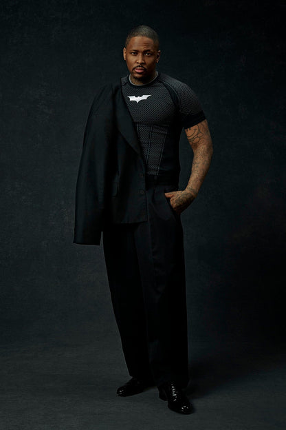 4259 - Batman Compression Tees - Playera De Compresión Batman Youngla