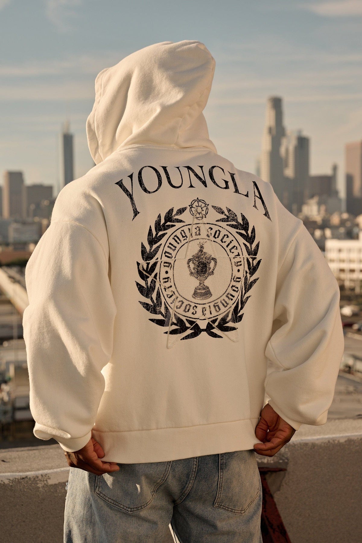 Star Crest Zip-Ups YoungLA original