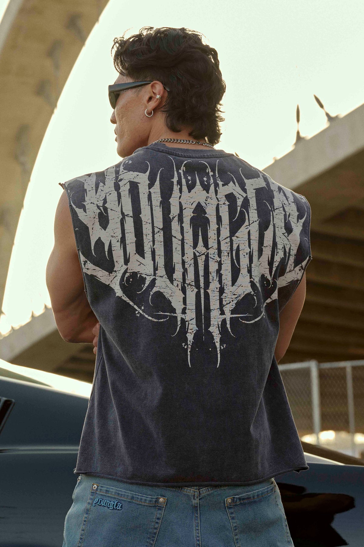 Tank Crop YoungLA Anarchy Cropped Tanks