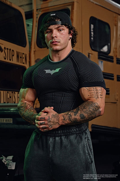 4259 - Batman Compression Tees - Playera De Compresión Batman Youngla