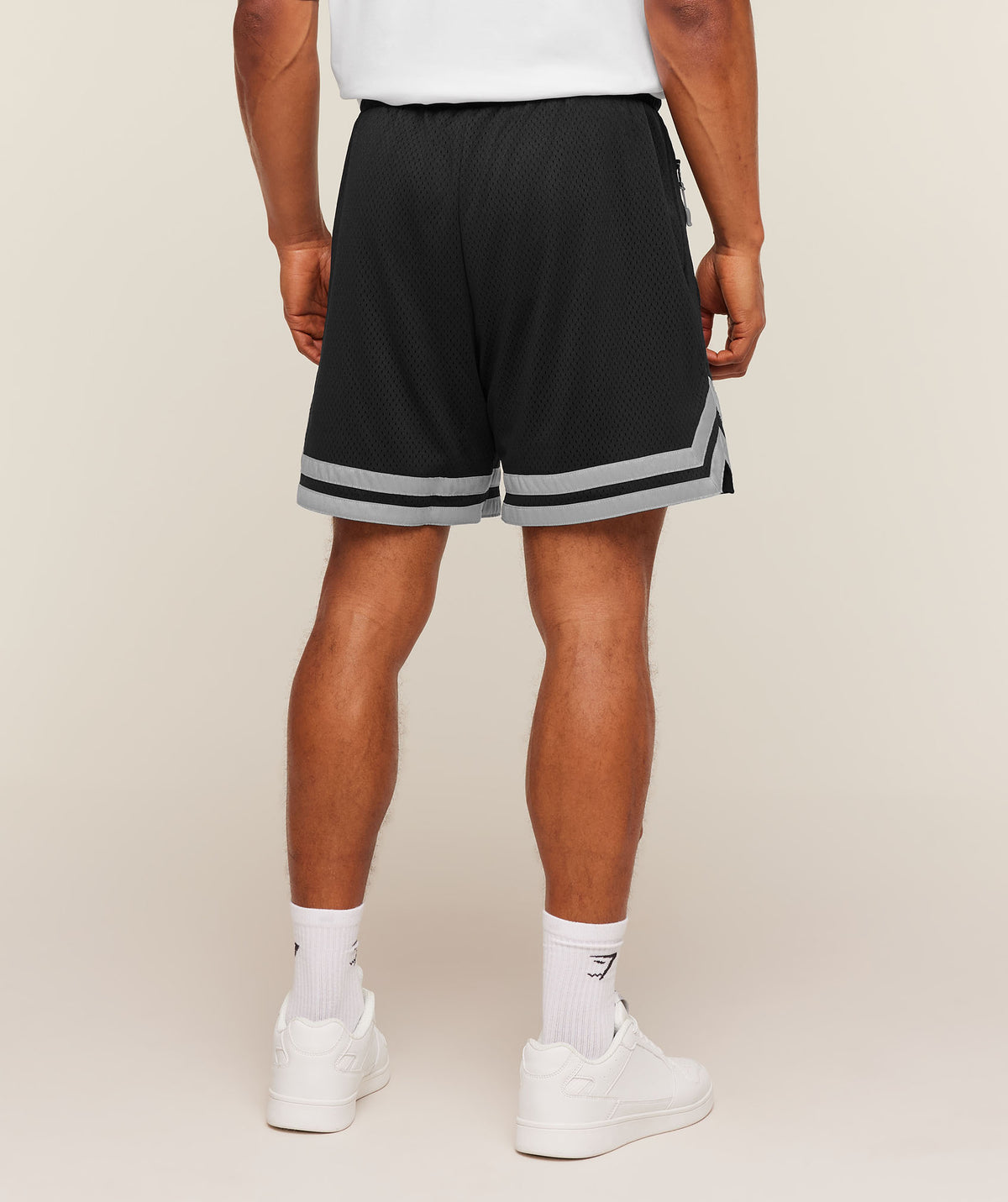Gymshark Campus Mesh Shorts - Black
