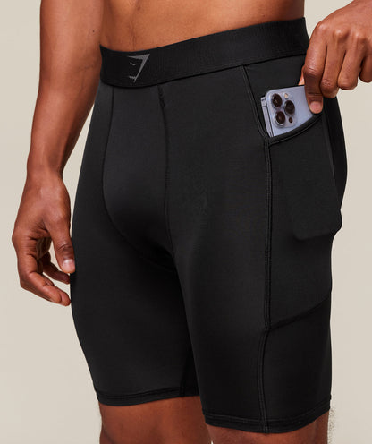 Gymshark Element Baselayer Half Tight - Black