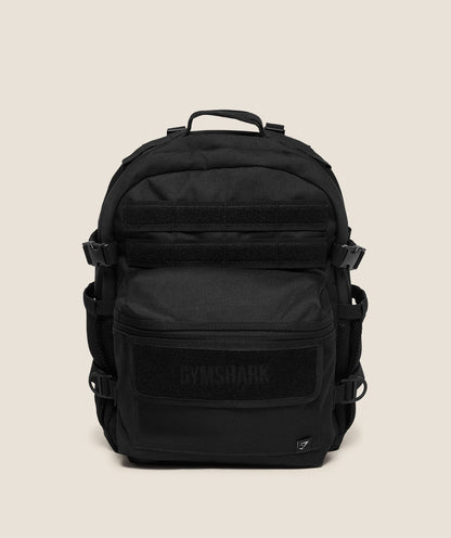 Gymshark Tactical Slouch Backpack - GS Black