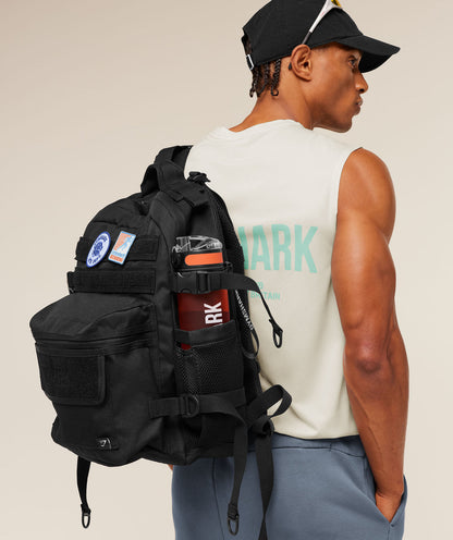 Gymshark Tactical Slouch Backpack - GS Black